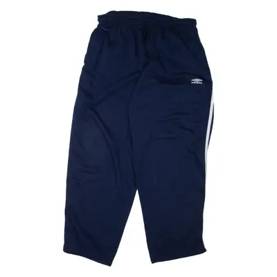 UMBRO Mens Joggers Blue Straight 2XL W32 L32