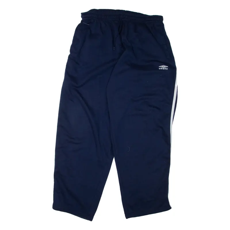 UMBRO Mens Joggers Blue Straight 2XL W32 L32