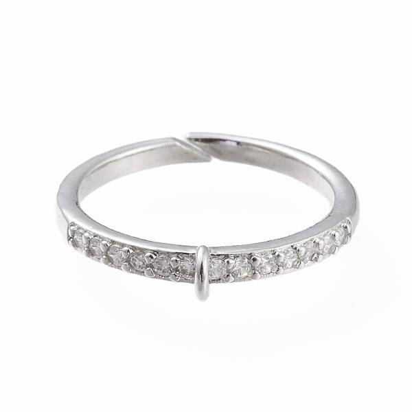 Brass Cuff Finger Ring Settings