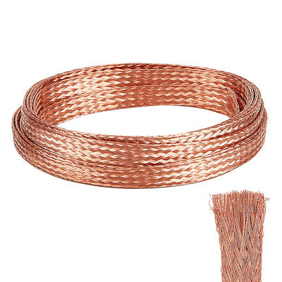 BENECREAT 13 Feet Braided Ground Strap