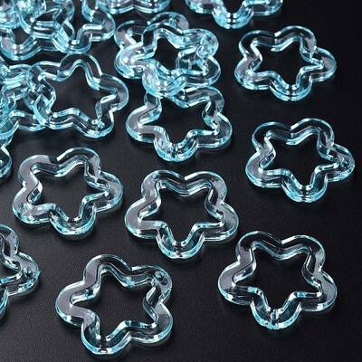Transparent Acrylic Beads