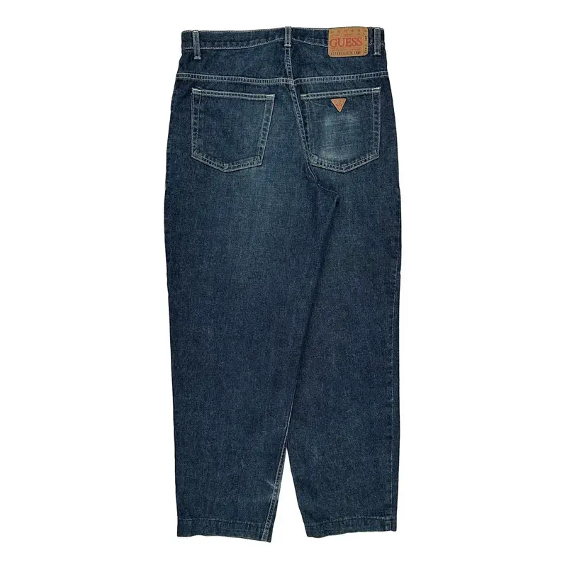 Made In Usa Guess Jeans - 34W 30L Blue Cotton | Size: 34″ waist