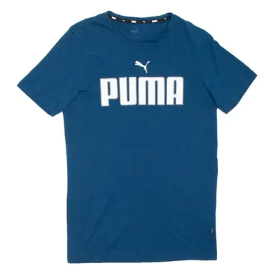 PUMA Mens T-Shirt Blue S
