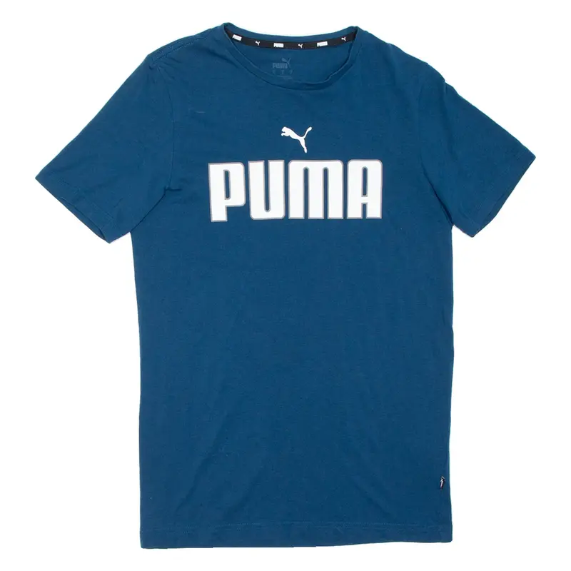 PUMA Mens T-Shirt Blue S