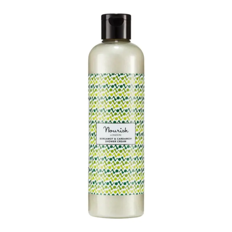 Nourish London Shower Cream Bergamot & Cardamom, 300 ml