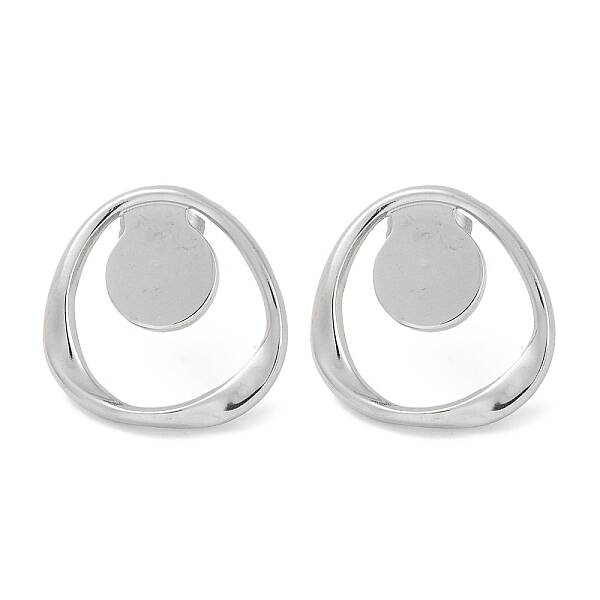 304 Stainless Steel Stud Earrings