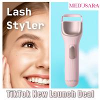 Medusara Electric Lash Styler, Premium Heated Eyelash Sculpting Device, Rechargeable Heated Lash Curler, Medusara
