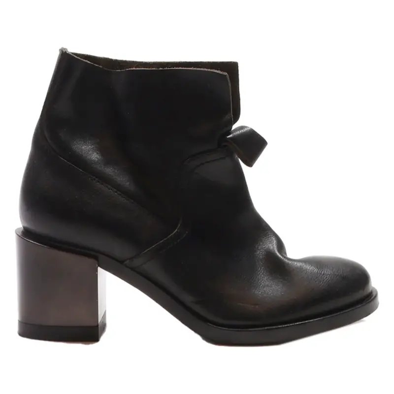 OL'AUTRE CHOSE Chelsea Boots Black Leather Womens UK 4.5