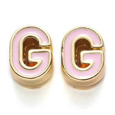 Rack Plating Alloy Enamel Beads
