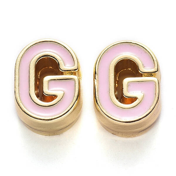 Rack Plating Alloy Enamel Beads