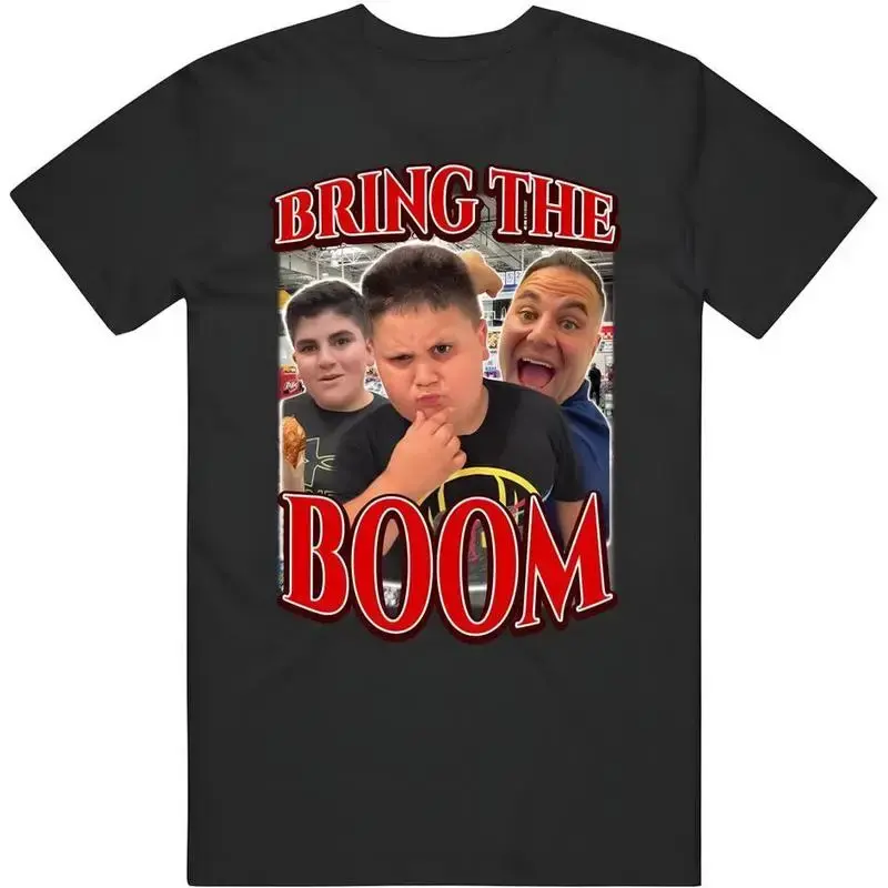 Bring The Boom Costco Guys Rizzler Funny Meme Joke Gift TShirt, Short-sleeve Top, All-Season, Perfect for Outdoor & Daily Fas...