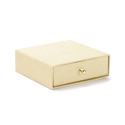 Square Paper Drawer Jewelry Set Box
