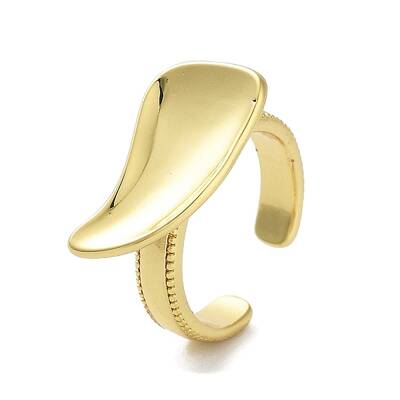 Rack Plating Brass Cuff Rings