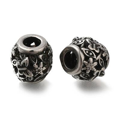 304 Stainless Steel European Beads