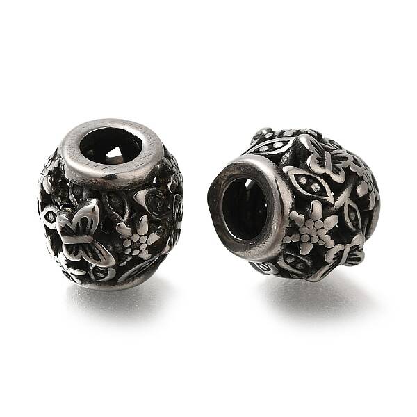 304 Stainless Steel European Beads