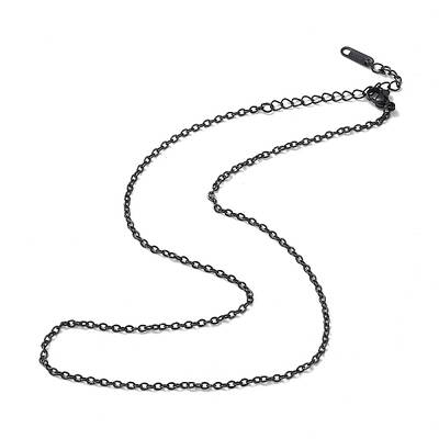 304 Stainless Steel Cable Chain Necklace for Men Women