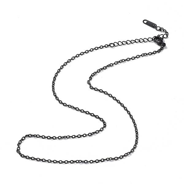 304 Stainless Steel Cable Chain Necklace for Men Women