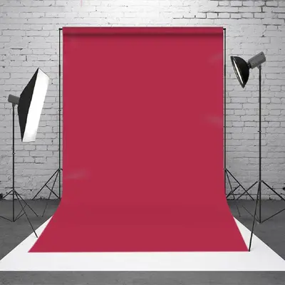 Crimson Photo Booth Studio Solid Color Backdrop - Aperturee