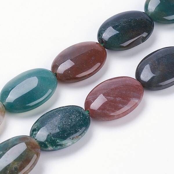 Natural Indian Agate Beads Strands