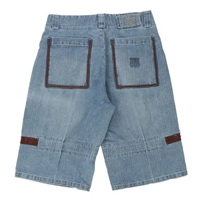Marithe Francois Girbaud Denim Shorts - 35W 15L Blue Cotton