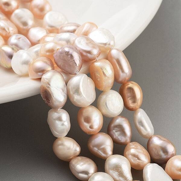 Natural Cultured Freshwater Pearl Beads Strands