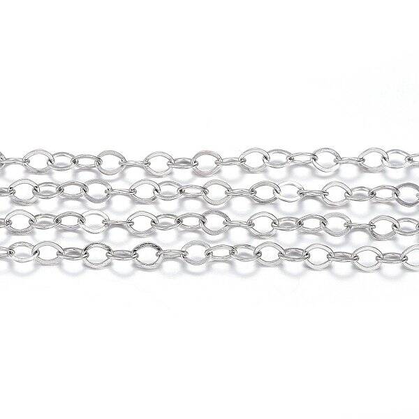 Tarnish Resistant 304 Stainless Steel Cable Chains