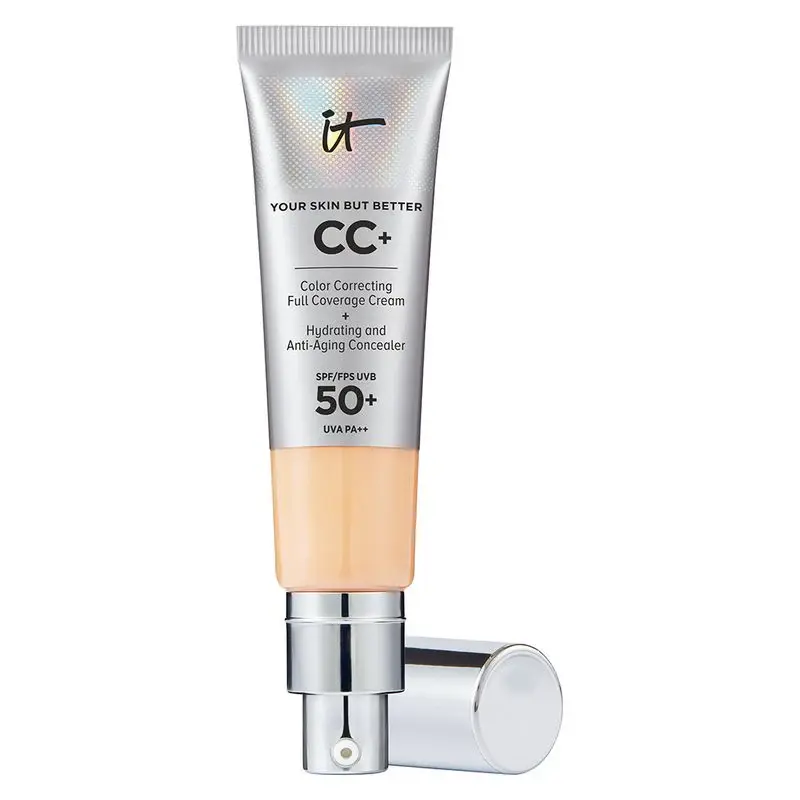 IT Cosmetics Your Skin But Better CC+ Full Coverage Foundation SPF 50+ for Women Light Medium 32ml