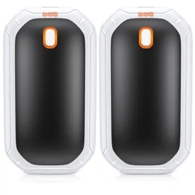 Fulog 2 Pack Magnetic Hand Warmers, 12H Long-Lasting Rechargeable Warmth, Double-Sided Heating,Pocket-Sized Electric Hand War...