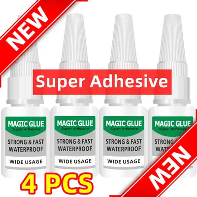 Magic Glue Super Glue All Purpose with Anti Clog Cap Shoe Glue New Super Glue Magic Glue Superglue, Shoe Glue, Wood Glue, Cle...