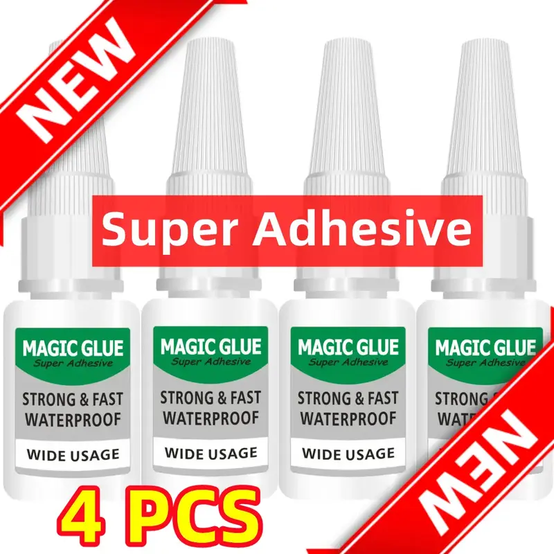 Magic Glue Super Glue All Purpose with Anti Clog Cap Shoe Glue New Super Glue Magic Glue Superglue, Shoe Glue, Wood Glue, Cle...