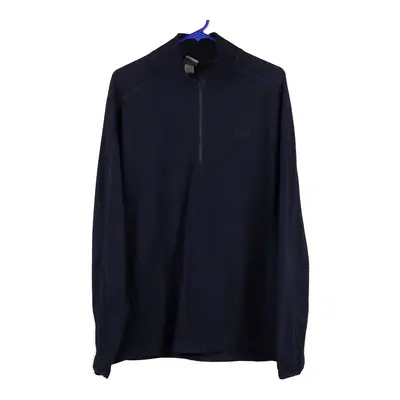 Champion Fleece - Large Navy Polyester