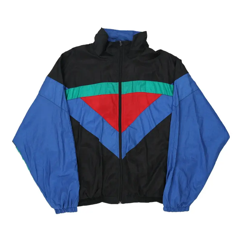 1980s Higher State Jacket - XL Block Colour Polyester