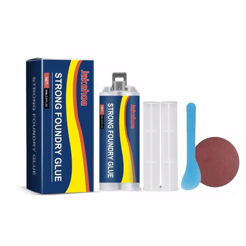 Enhanced casting glue, Metal Repair Glue, Casting Repair Glue, High Temperature Resistant Liquid Metal Welding Filler for Met...