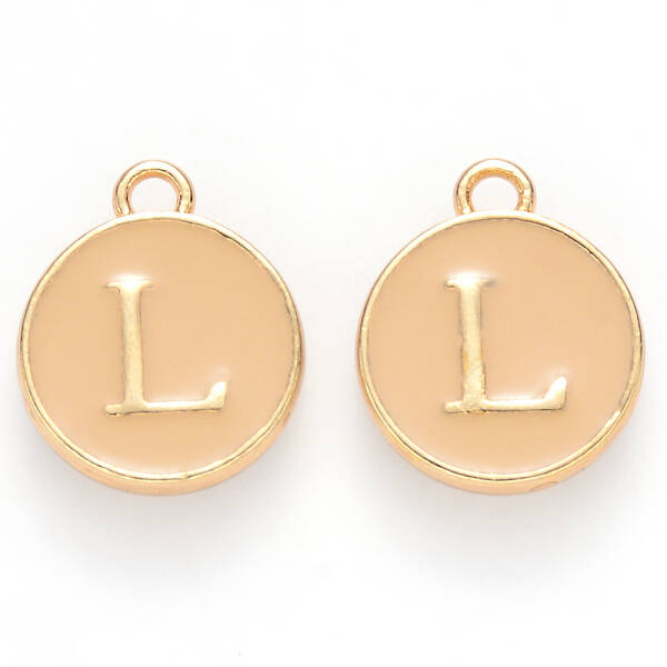Golden Plated Alloy Enamel Charms