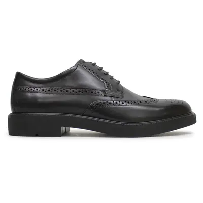 Ecco Metropole London 525614 Full Grain Leather Men's Comfort Shoes - Black - Size:US 9-9.5 Men