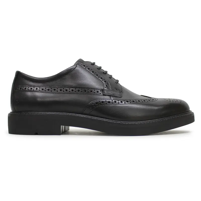 Ecco Metropole London 525614 Full Grain Leather Men's Comfort Shoes - Black - Size:US 9-9.5 Men