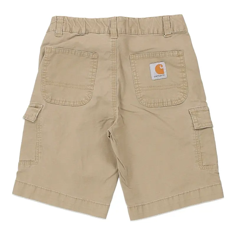 Age 7-8 Carhartt Cargo Shorts - XS Beige Cotton