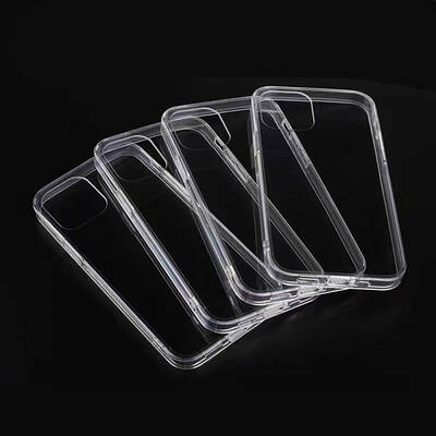Transparent DIY Blank Silicone Smartphone Case