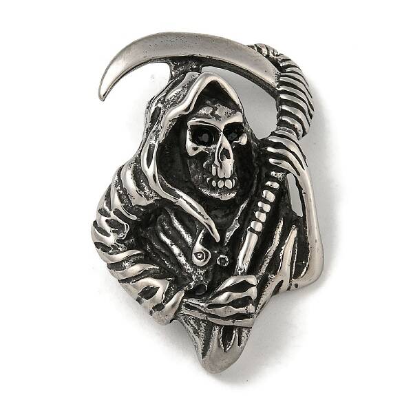 316 Surgical Stainless Steel Micro Pave Cubic Zirconia Pendants