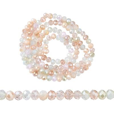 Electroplate Glass Beads Strands