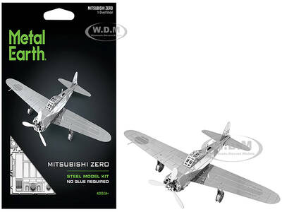 Model Kit Mitsubishi Zero Fighter Aircraft \