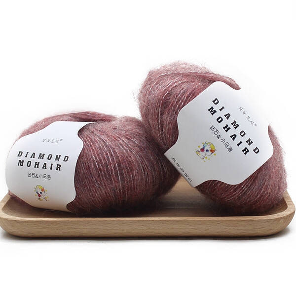 Acrylic Fiber Mohair Wool Knitting Yarn