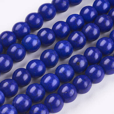 Synthetic Turquoise Beads Strands