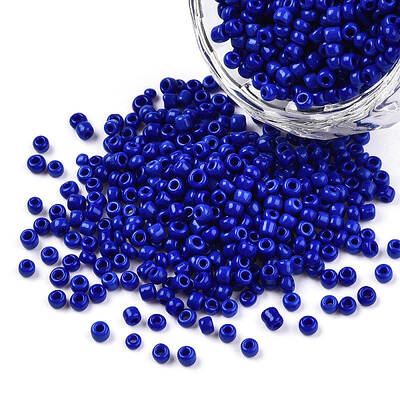 12/0 Opaque Colours Round Glass Seed Beads