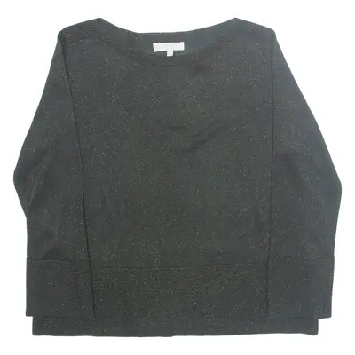 HOBBS Womens Blouse Green Long Sleeve S