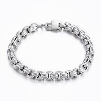 Tarnish Resistant 304 Stainless Steel Box Chain Bracelets