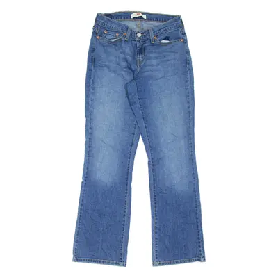 LEVI'S Curvy 529 Womens Jeans Blue Regular Bootcut Stone Wash W30 L31