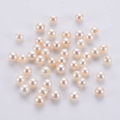 Natural Cultured Freshwater Pearl Beads