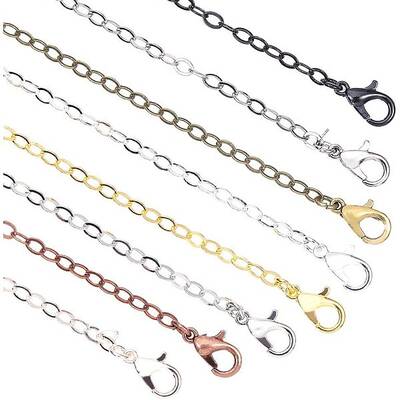 Brass Cable Chain Necklace Making