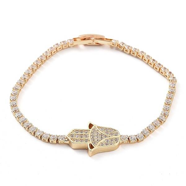 Golden Brass Link Bracelet